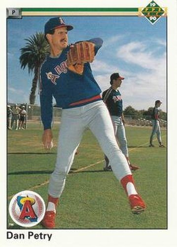 #690 Dan Petry - California Angels - 1990 Upper Deck Baseball