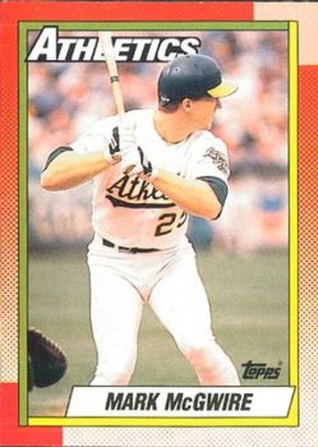 #690 Mark McGwire - Oakland Athletics - 1990 O-Pee-Chee Baseball