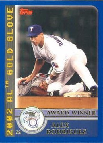 #690 Alex Rodriguez - Texas Rangers - 2003 Topps Baseball