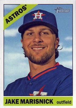 #690 Jake Marisnick - Houston Astros - 2015 Topps Heritage Baseball