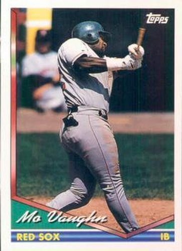 #690 Mo Vaughn - Boston Red Sox - 1994 Topps Baseball