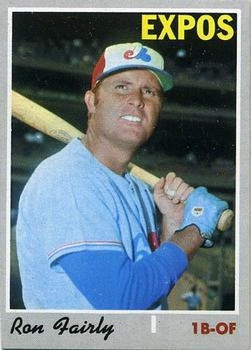 #690 Ron Fairly - Montreal Expos - 1970 Topps Baseball