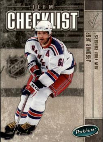 #690 Jaromir Jagr - New York Rangers - 2005-06 Parkhurst Hockey