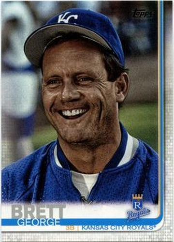 #690b George Brett - Kansas City Royals - 2019 Topps Baseball