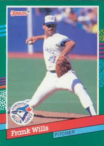 #691 Frank Wills - Toronto Blue Jays - 1991 Donruss Baseball