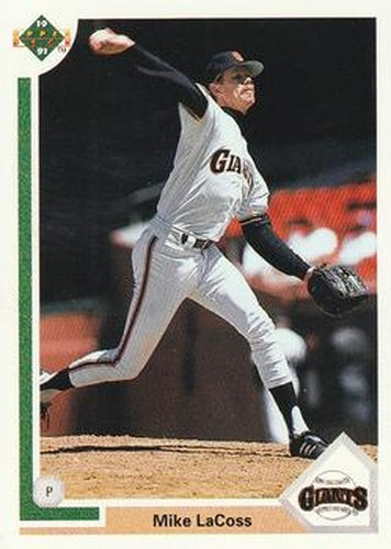 #691 Mike LaCoss - San Francisco Giants - 1991 Upper Deck Baseball