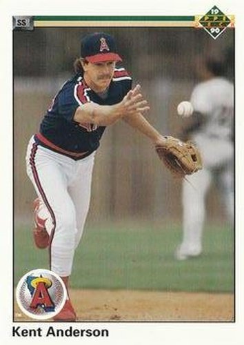 #691 Kent Anderson - California Angels - 1990 Upper Deck Baseball