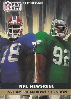 #691 Bruce Smith / Reggie White - Buffalo Bills / Philadelphia Eagles - 1991 Pro Set Football