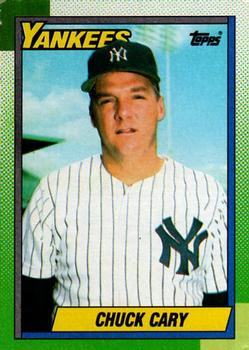 #691 Chuck Cary - New York Yankees - 1990 Topps Baseball