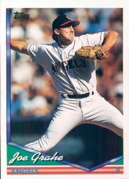 #691 Joe Grahe - California Angels - 1994 Topps Baseball