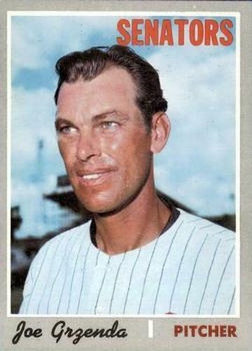 #691 Joe Grzenda - Washington Senators - 1970 Topps Baseball