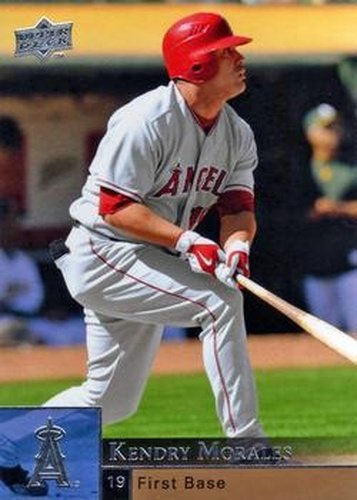 #691 Kendry Morales - Los Angeles Angels - 2009 Upper Deck Baseball