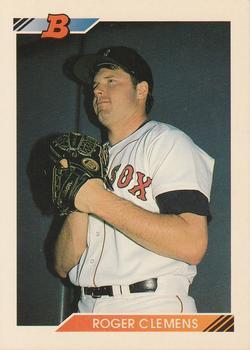 #691 Roger Clemens - Boston Red Sox - 1992 Bowman Baseball