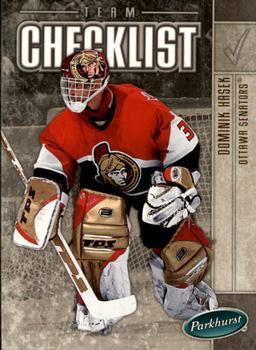 #691 Dominik Hasek - Ottawa Senators - 2005-06 Parkhurst Hockey