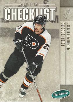 #692 Peter Forsberg - Philadelphia Flyers - 2005-06 Parkhurst Hockey