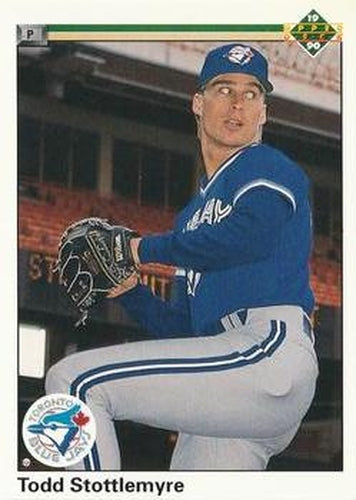 #692 Todd Stottlemyre - Toronto Blue Jays - 1990 Upper Deck Baseball