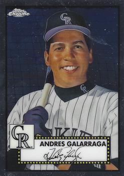 #692 Andres Galarraga - Colorado Rockies - 2021 Topps Chrome Platinum Anniversary Baseball
