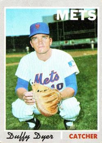 #692 Duffy Dyer - New York Mets - 1970 Topps Baseball