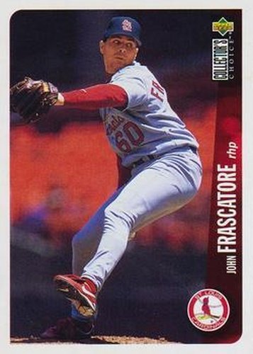 #692 John Frascatore - St. Louis Cardinals - 1996 Collector's Choice Baseball