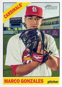 #692 Marco Gonzales - St. Louis Cardinals - 2015 Topps Heritage Baseball