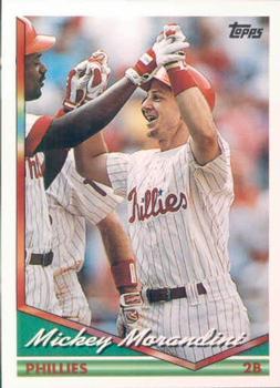 #692 Mickey Morandini - Philadelphia Phillies - 1994 Topps Baseball