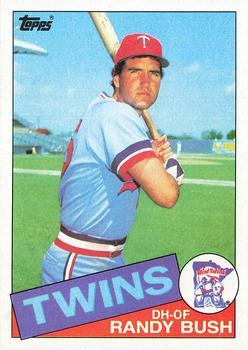 #692 Randy Bush - Minnesota Twins - 1985 Topps Baseball