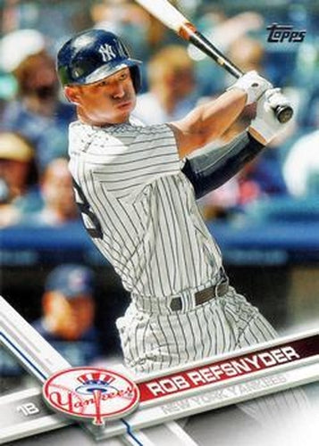 #692 Rob Refsnyder - New York Yankees - 2017 Topps Baseball