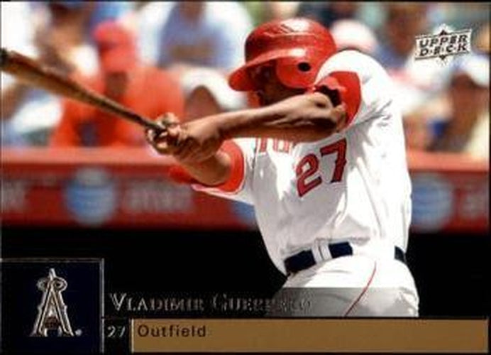 #692 Vladimir Guerrero - Los Angeles Angels - 2009 Upper Deck Baseball