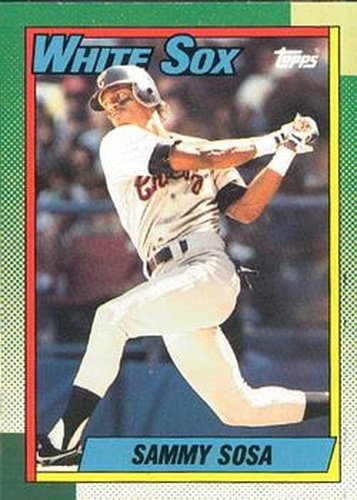 #692 Sammy Sosa - Chicago White Sox - 1990 O-Pee-Chee Baseball