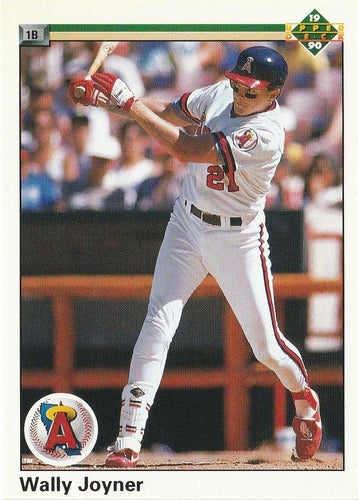 #693 Wally Joyner - California Angels - 1990 Upper Deck Baseball