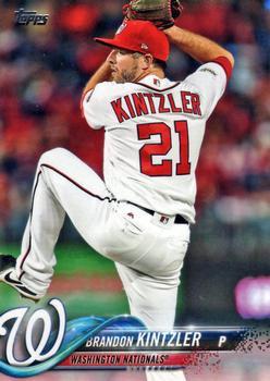 #693 Brandon Kintzler - Washington Nationals - 2018 Topps Baseball