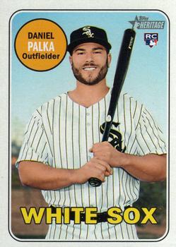 #693 Daniel Palka - Chicago White Sox - 2018 Topps Heritage Baseball