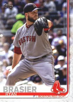 #693 Ryan Brasier - Boston Red Sox - 2019 Topps Baseball