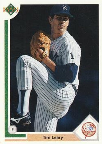 #693 Tim Leary - New York Yankees - 1991 Upper Deck Baseball