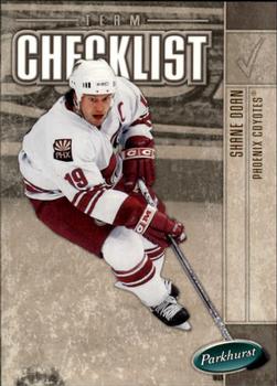 #693 Shane Doan - Phoenix Coyotes - 2005-06 Parkhurst Hockey