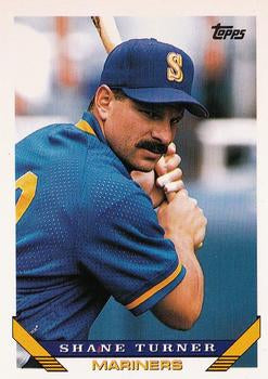#694 Shane Turner - Seattle Mariners - 1993 Topps Baseball