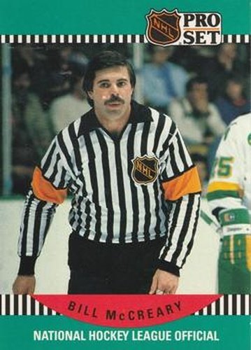 #694 Bill McCreary - 1990-91 Pro Set Hockey