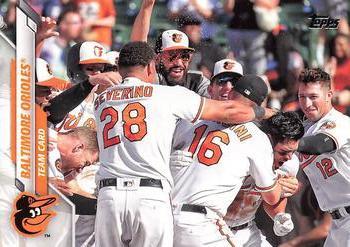 #694 Baltimore Orioles - Baltimore Orioles - 2020 Topps Baseball