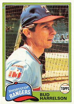#694 Bud Harrelson - Texas Rangers - 1981 Topps Baseball