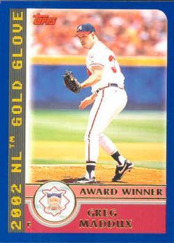 #694 Greg Maddux - Atlanta Braves - 2003 Topps Baseball