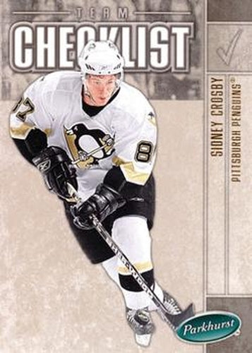 #694 Sidney Crosby - Pittsburgh Penguins - 2005-06 Parkhurst Hockey