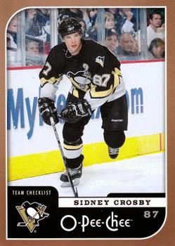 #694 Sidney Crosby - Pittsburgh Penguins - 2006-07 O-Pee-Chee Hockey