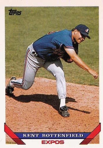 #695 Kent Bottenfield - Montreal Expos - 1993 Topps Baseball