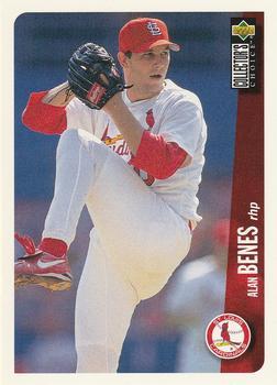 #695 Alan Benes - St. Louis Cardinals - 1996 Collector's Choice Baseball