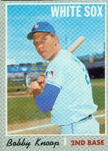 #695 Bobby Knoop - Chicago White Sox - 1970 Topps Baseball