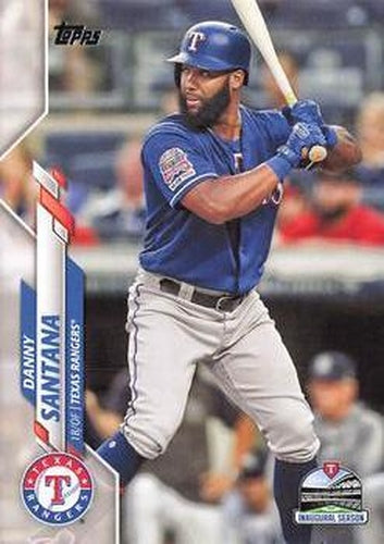 #695 Danny Santana - Texas Rangers - 2020 Topps Baseball