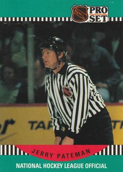 #696 Jerry Pateman - 1990-91 Pro Set Hockey