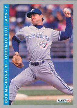 #696 Bob MacDonald - Toronto Blue Jays - 1993 Fleer Baseball