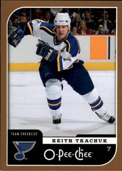 #696 Keith Tkachuk - St. Louis Blues - 2006-07 O-Pee-Chee Hockey