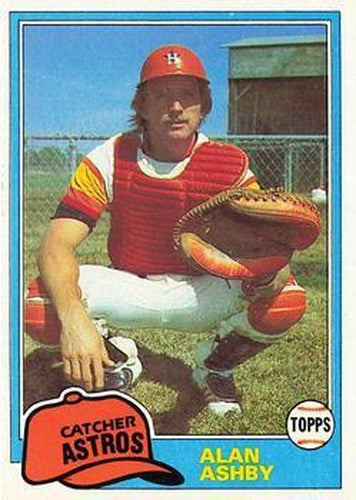 #696 Alan Ashby - Houston Astros - 1981 Topps Baseball